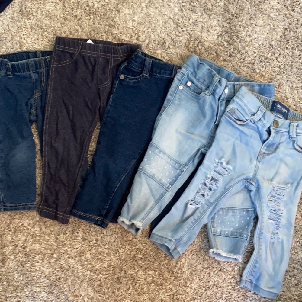 12 month jeans/jegging bundle